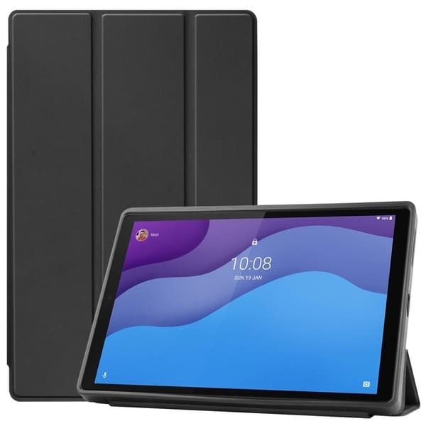 Trifoldet stativetui til Lenovo Tab M10 HD Gen 2 TB-X306F - Sort