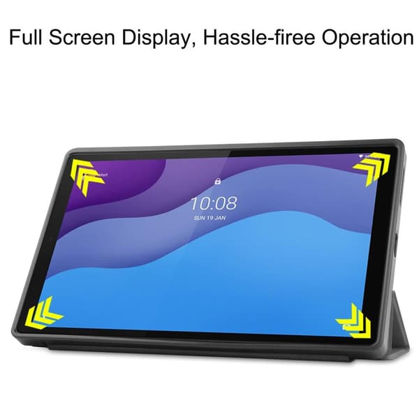Trifoldet stativetui til Lenovo Tab M10 HD Gen 2 TB-X306F - Grå
