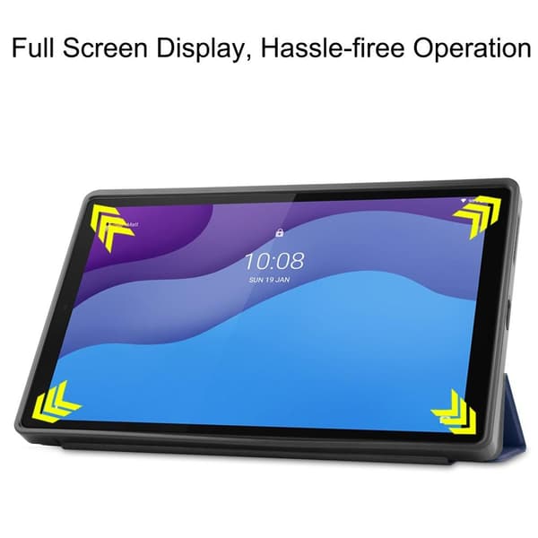 Tri-fold Fodral till Lenovo Tab M10 HD Gen 2 - Mörk Blå