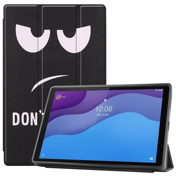 Tri-fold Stand Case for Lenovo Tab M10 HD Gen 2 - Don't Touch