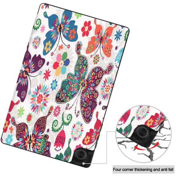 Trifoldet stativetui til Lenovo Tab M10 HD Gen 2 - Butterfly