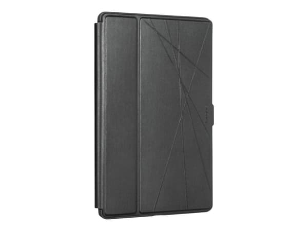 Targus Click-In EcoSmart - Vikbart fodral för surfplatta - polykarbonat, termoplastisk polyuretan (TPU) - svart - 10.4" - för Samsung Galaxy Tab A7