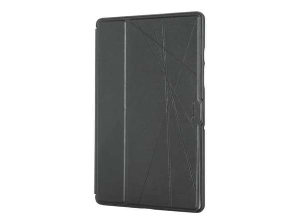 Targus Click-In EcoSmart - Vikbart fodral för surfplatta - polykarbonat, termoplastisk polyuretan (TPU) - svart - 10.4" - för Samsung Galaxy Tab A7