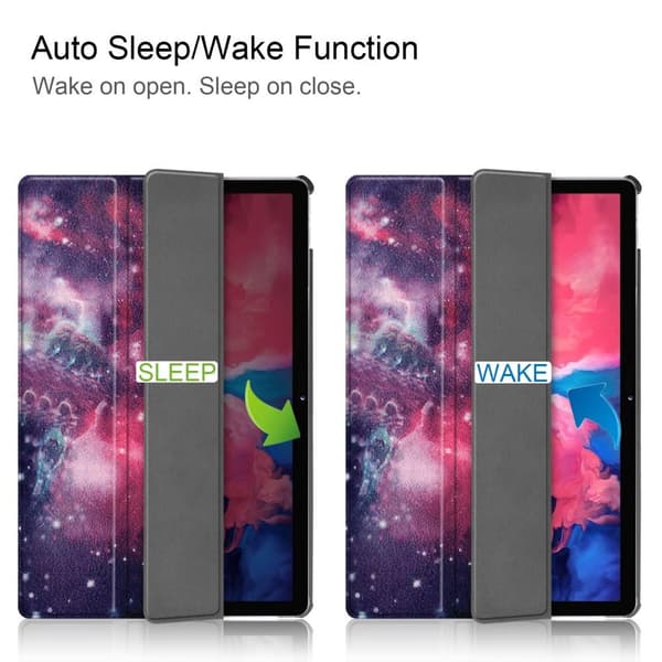 Tri-fold Fodral till Lenovo Tab P11 / P11 Plus - Starry Sky