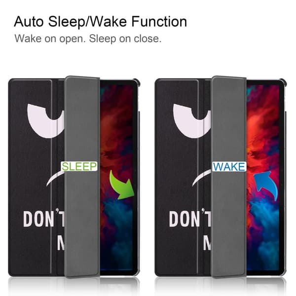 Tri-fold Fodral till Lenovo Tab P11 Pro TB-J706F - Don't Touch