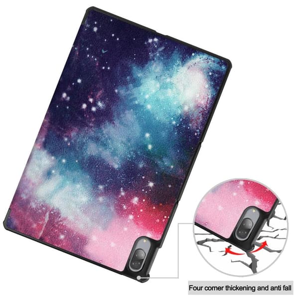 Tri-fold Fodral till Lenovo Tab P11 Pro TB-J706F - Starry Sky
