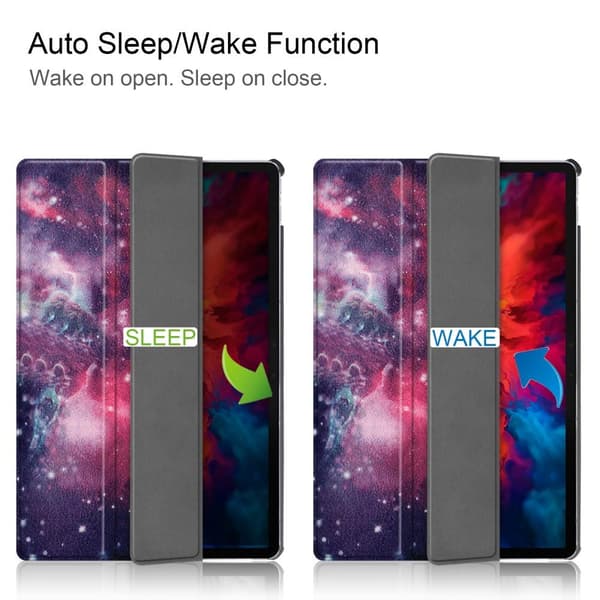 Tri-fold Fodral till Lenovo Tab P11 Pro TB-J706F - Starry Sky