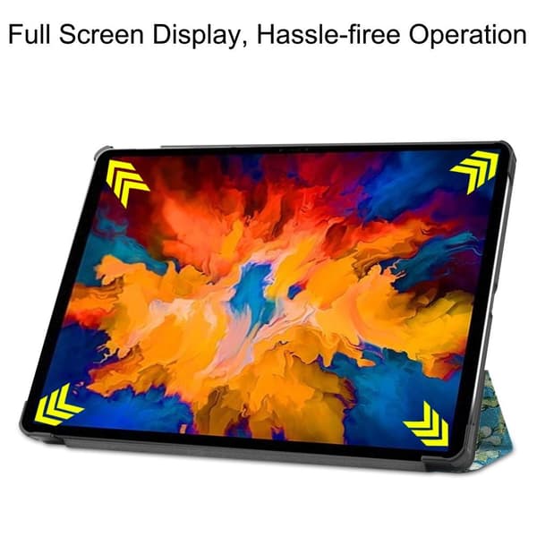 Trifoldet stativdæksel til Lenovo Tab P11 Pro TB-J706F - Wintersweet