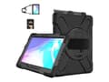 Pikkukuva 2 / 5: eSTUFF Defender Case - Tabletin takakuori - karkea - silikoni, polykarbonaatti - musta - 10.1" - Samsung Galaxy Tab Active Pro -laitteelle