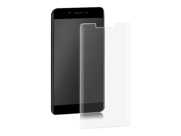 Qoltec Premium Tempered Glass - Skjermbeskyttelse for mobiltelefon - glass - 5.8" - gjennomsiktig - for Lenovo K6 Note