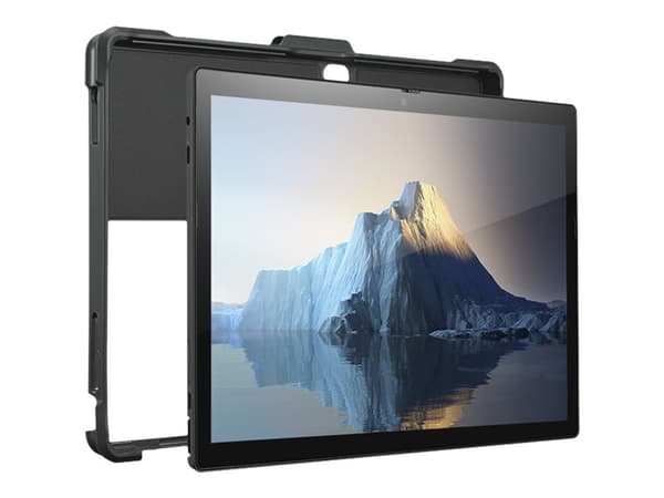 Lenovo ThinkPad - Baksidedeksel for nettbrett - termoplast-polyuretan (TPU), polykarbonat, silikon - svart - for ThinkPad X12 Detachable 20UV, 20UW