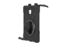Miniatyrbilde 4 av 5: 4smarts GRIP - Baksidedeksel for nettbrett - robust - polykarbonat, gummi, termoplast-polyuretan (TPU) - svart - for Samsung Galaxy Tab Active3