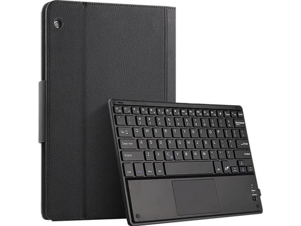 Strado nettbrettetui Lenovo Tab M10 X605 tastaturdeksel (svart) Universal