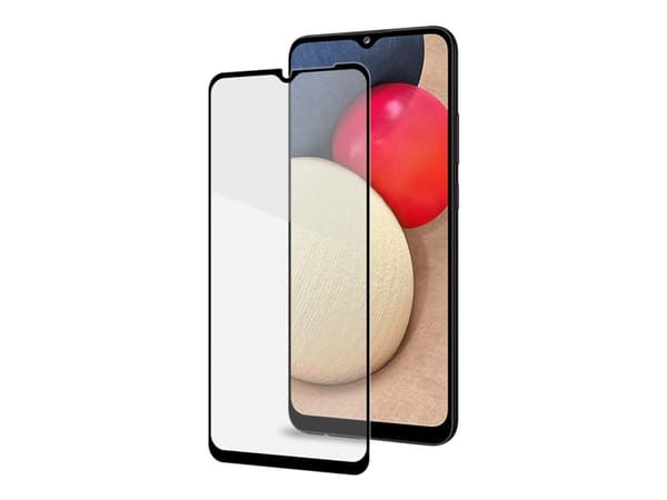 Celly Full Glass - Skjermbeskyttelse for mobiltelefon - glass - rammefarge svart - for Samsung Galaxy A32 5G