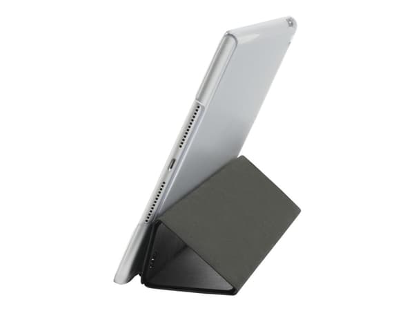 Hama "Fold Clear" - Lommebok for nettbrett - polyuretan - svart - 10.2" - for Apple 10.2-inch iPad (7. generasjon, 8. generasjon)