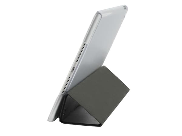Hama "Fold Clear" - Lommebok for nettbrett - polyuretan - svart - 10.2" - for Apple 10.2-inch iPad (7. generasjon, 8. generasjon)