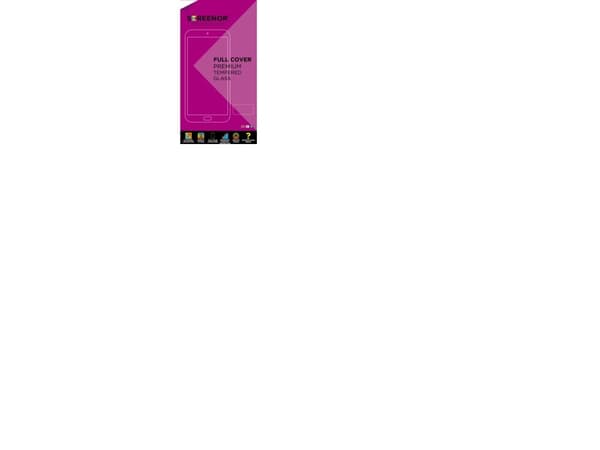 Screenor Premium - Skjermbeskyttelse for mobiltelefon - full deksel - glass - rammefarge svart - for Samsung Galaxy A32