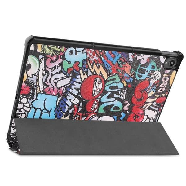 Trifoldbart deksel til Lenovo Tab P11 TB-J606F - Graffiti