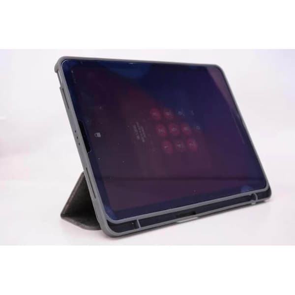 GEAR Tablet Cover w space for Apple Pencil Grey iPad Air 11" 24, Air 10.9" 20/22, Pro11" 20/21/22