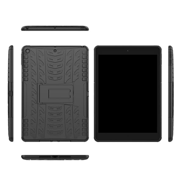 Stöttåligt Hybridskal iPad 10.2 7th Gen (2019) Svart