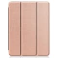 Miniatyrbild 9 av 9: iPad Air 10.9 4th Gen (2020) Fodral Tri-Fold Med Pencil-hållare Rosa