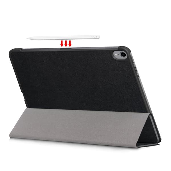 iPad Air 10.9 4th Gen (2020) Fodral Tri-fold Svart