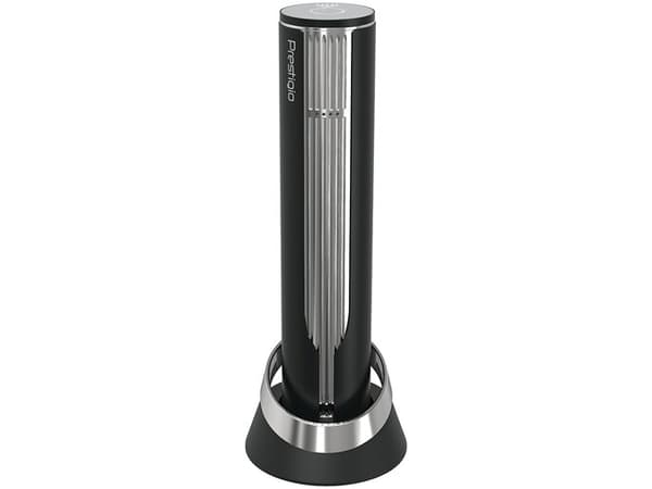 Prestigio MAGGIORE, Elektrisk vinåpner, Sort, Sølv, Metall, 48 mm, 48 mm, 228 mm