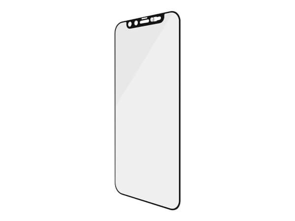 PanzerGlass CamSlider - Skjermbeskyttelse for mobiltelefon - pyntet med krystaller fra Swarovski - glass - rammefarge svart - for Apple iPhone 12 min