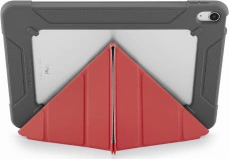 Pipetto Pipetto Origami Tablet Case - Protective Cover for iPad Air 10.9 "2020 (red)