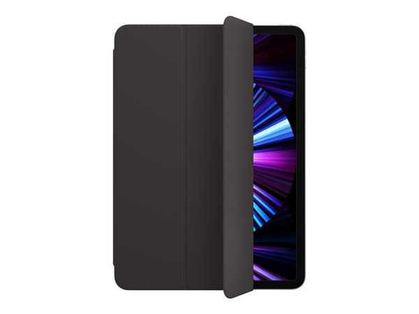 Apple Smart - Vikbart fodral för surfplatta - polyuretan - svart - 11" - för 11-inch iPad Pro (1:a generation, 2a generation, 3:e generationen)