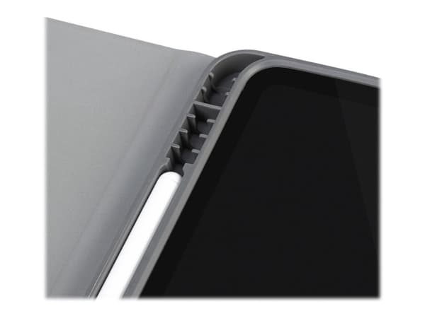TUCANO LINK - Kääntökuori tabletille - termoplastinen polyuretaani (TPU) - tummanharmaa - 11" - Apple 11 tuuman iPad Prolle (2. sukupolvi, 3. sukupol