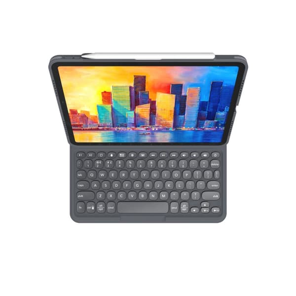 ZAGG iPad Air 10.9 (gen 4/5) Kotelo Näppäimistöllä Pro Keys Musta Harmaa