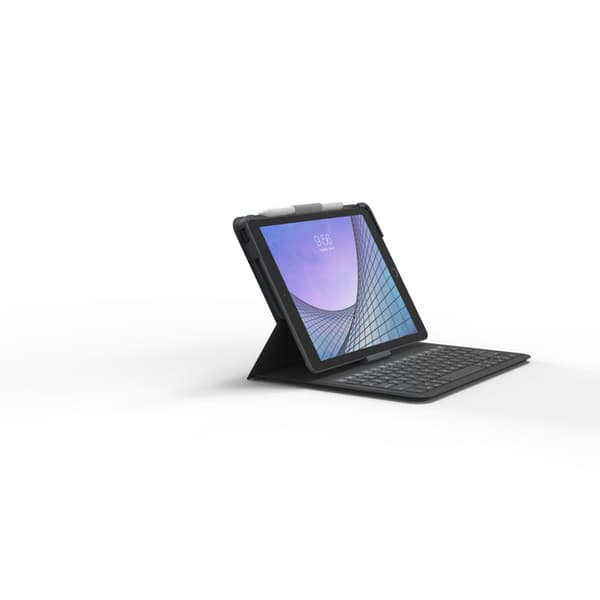 ZAGG iPad 10.2 (gen 7/8/9) Kotelo Näppäimistöllä Messenger Folio 2 Charcoal