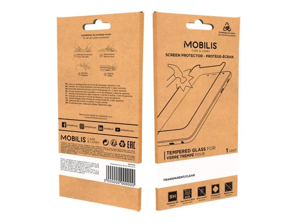 Mobilis - Skjermbeskyttelse for mobiltelefon - glass - blank - for Samsung Galaxy Xcover 5