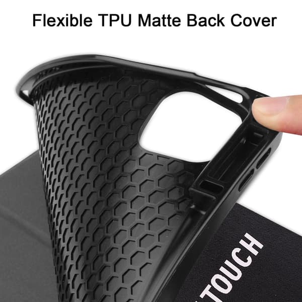 iPad Pro 12.9" 2021 Slim fit tri-fold fodral - Don't Touch