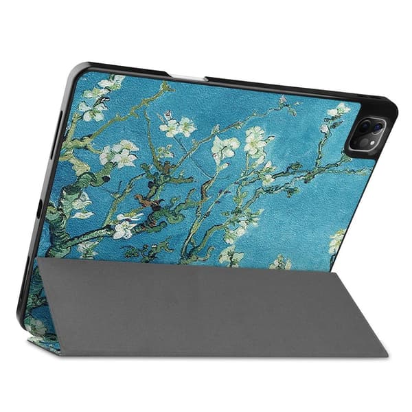 iPad Pro 12.9" 2021 Slim fit tri-fold fodral - Flower