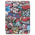 Miniatyrbillede 4 af 9: iPad 12.9" Pro 2021 Tri-fold Stand Tablet Case Cover - Graffiti