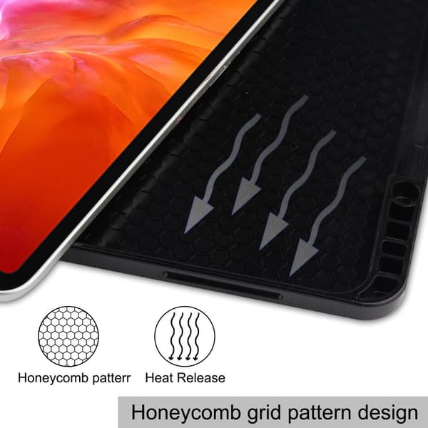 iPad 12.9" Pro 2021 Tri-fold Stand Tablet Case Cover - Graffiti