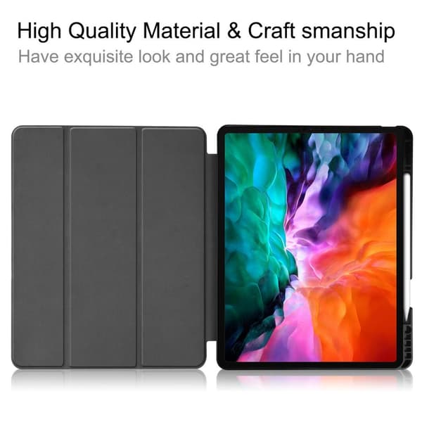 iPad 12.9" Pro 2021 Tri-fold Stand Tablet Case Cover - Graffiti