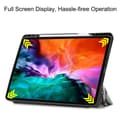 Miniatyrbillede 8 af 9: iPad 12.9" Pro 2021 Tri-fold Stand Tablet Case Cover - Graffiti