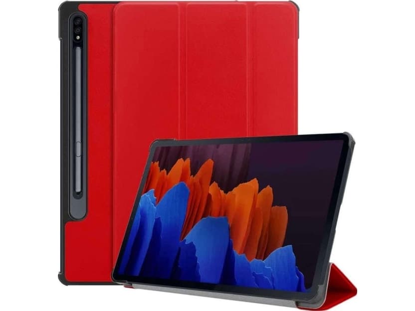 Alogy Tablet Case Alogy Book Cover Case for Samsung Galaxy Tab S7 Plus 12.4 T970/T976 Red