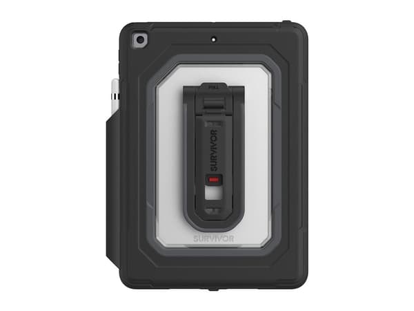Griffin Survivor All-Terrain - Beskyttelsesboks for nettbrett - polykarbonat, termoplastisk elastomer (TPE), termoplast-polyuretan (TPU) - 10.2" - fo