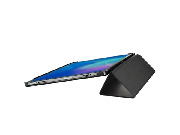 Hama "Fold" - Vikbart fodral för surfplatta - polyuretan - svart - 11.5" - för Lenovo Tab P11 Pro ZA7C, ZA7D, ZA8L, ZA8M