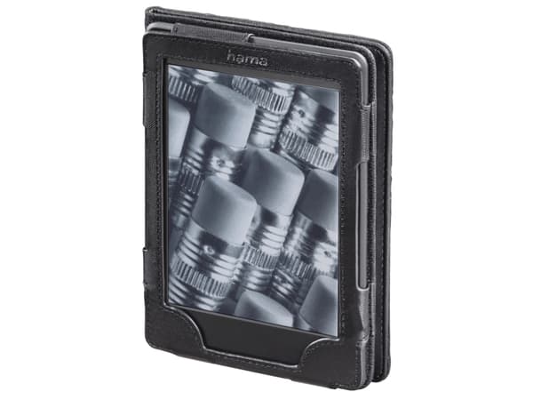 Hama Arezzo, Folie, Svart, Alle merker, 15,2 cm (6"), Polyuretan, Kindle WiFi / Paperwhite Kobo Touch / Glo