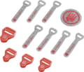 Miniatyrbild 1 av 5: Coocazoo A set of exchangeable elements Special, Sprinkled Hibiscus for backpacks with MatchPatch system