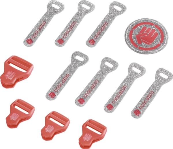 Coocazoo A set of exchangeable elements Special, Sprinkled Hibiscus for backpacks with MatchPatch system