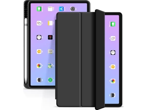 Veske Tech-Protect SmartCase Samsung P610/P615/P613/P619 Tab S6 Lite 10.4 svart
