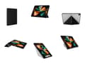 Miniatyrbilde 3 av 5: Pipetto Original Origami No1 - Lommebok for nettbrett - termoplast-polyuretan (TPU) - svart - 12.9" - for Apple 12.9-inch iPad Pro (3. generasjon, 4.