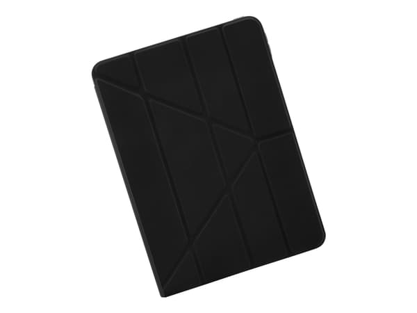 Pipetto Original Origami No1 - Lommebok for nettbrett - termoplast-polyuretan (TPU) - svart - 11" - for Apple 11-inch iPad Pro (1. generasjon, 2. gen