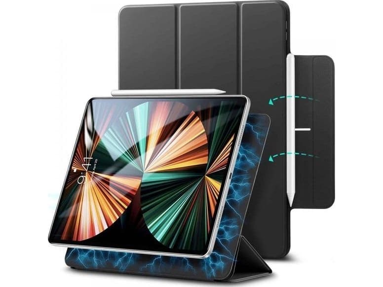 Etui na tablet ESR ESR REBOUND MAGNETIC IPAD PRO 12.9 2021 BLACK
